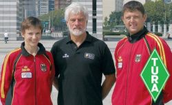 Joannis Malliaros, Imke Turner, Trainer Roland Klein
